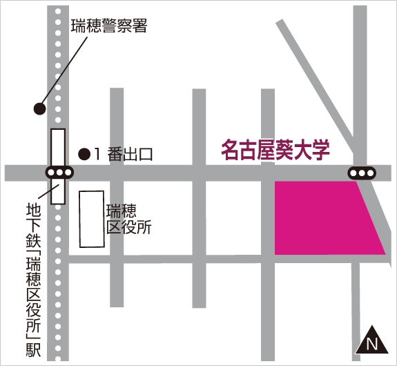 名古屋葵大学 試験会場地図